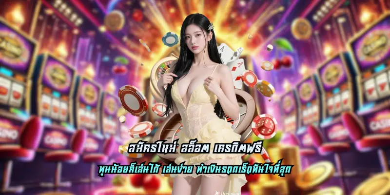 สมัครใหม่ สล็อต เครดิตฟรี
