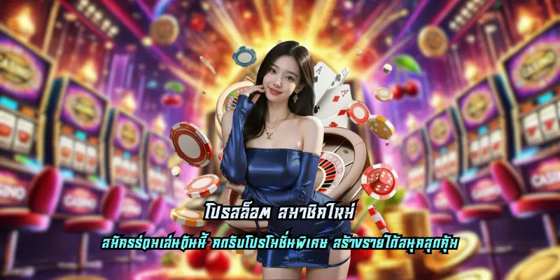 โปรสล็อต สมาชิกใหม่