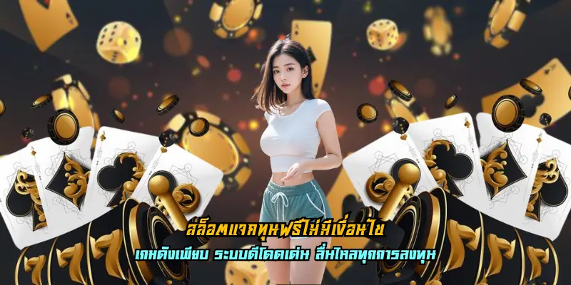 สล็อตแจกทุนฟรีไม่มีเงื่อนไข