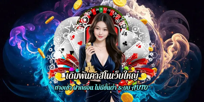 เดิมพันคาสิโนเว็บใหญ่