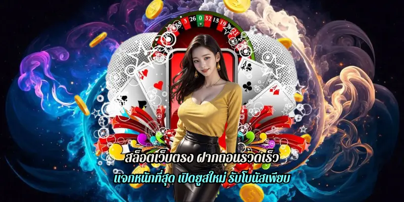 สล็อตเว็บตรง ฝากถอนรวดเร็ว