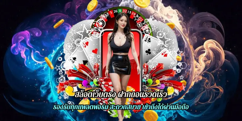 สล็อตเว็บตรง ฝากถอนรวดเร็ว