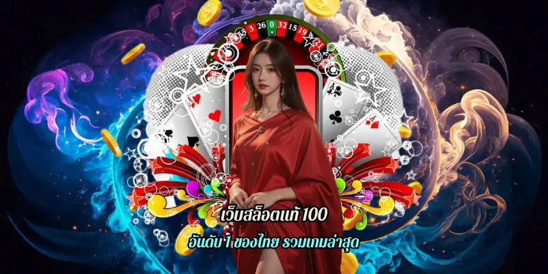 เว็บสล็อตแท้ 100