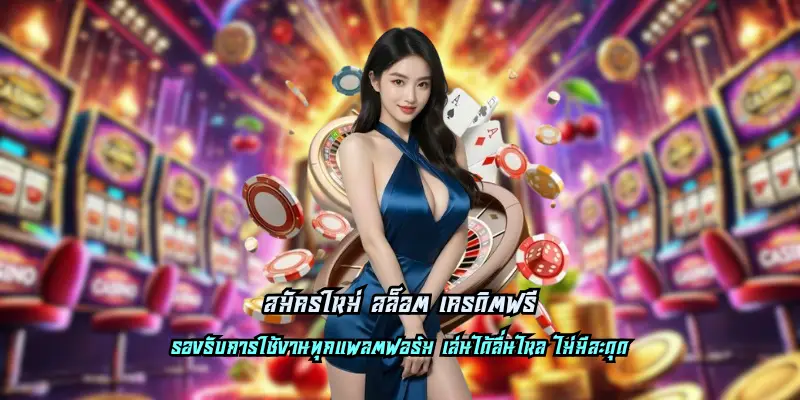 สมัครใหม่ สล็อต เครดิตฟรี
