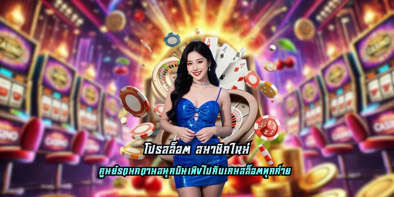 โปรสล็อต สมาชิกใหม่