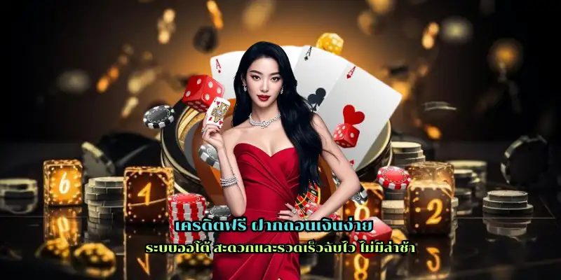 เครดิตฟรี ฝากถอนเงินง่าย